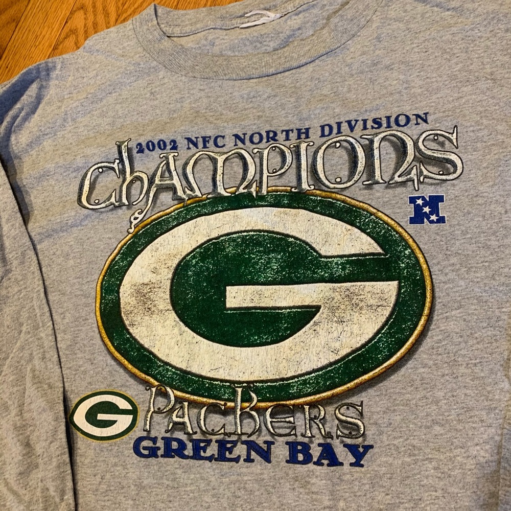 Vintage 2002 Green Bay Packers NFC Championship shirt - Picture 2 of 3